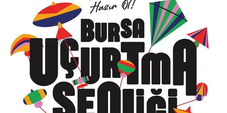 Bursa’da uçurtma şenliği