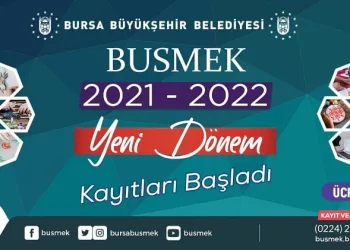 BUSMEK’te yeni dönem kayıtları başladı