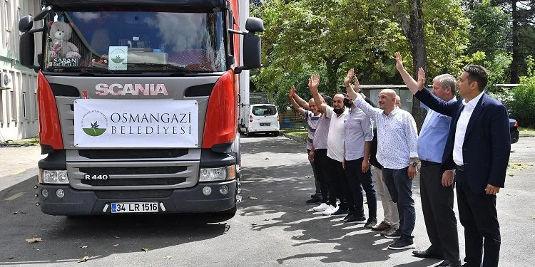Osmangazi’den Kastamonu’ya erzak yardımı