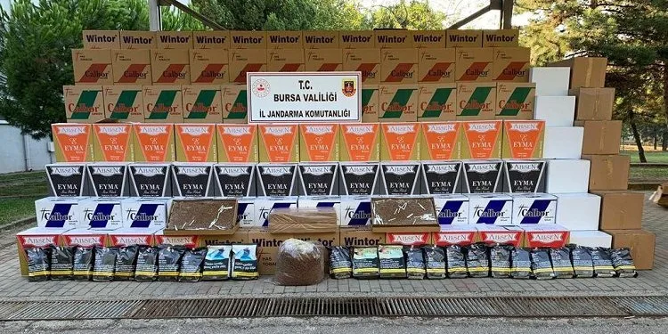 Bursa’da kaçak tütün operasyonu