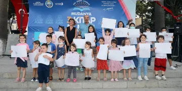 Mudanya Kitap Fuarı’nda sahne çocuk ve gençlerin