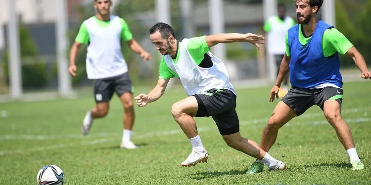 Bursaspor, Eyüpspor maçı hazırlıklarına devam etti