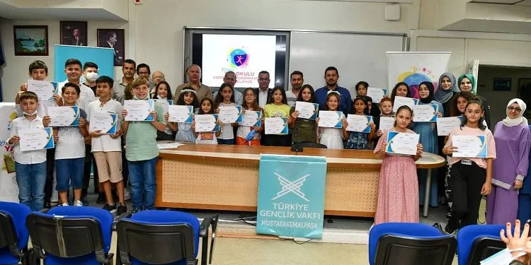 TÜGVA Mustafakemalpaşa Şubesi, yaz okulu programını tamamladı