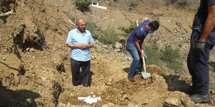 10 yıl sonra yeniden defnedildi