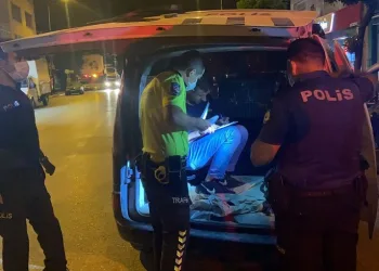 Alkollü sürücü çalıntı motosikletle yakalandı