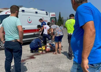 Bursa’da kazada başından ağır yaralandı