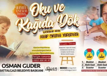 Battalgazi̇de Ödüllü Ki̇tap Okuma Yarışması
