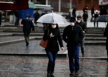 Serin ve yağışlı hava geliyor