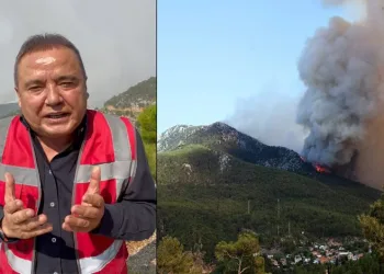 “Yangın şehre indi, ne olur buraya uçak gönderin”