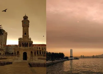 İzmir güne böyle uyandı