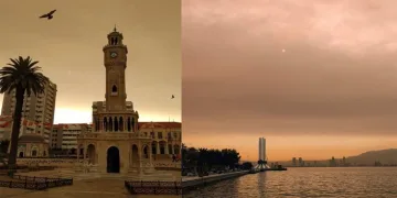 İzmir güne böyle uyandı