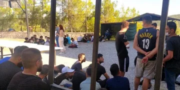 Muğla’da ormanda 55 kaçak göçmen yakalandı