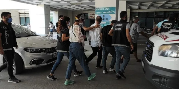 Edi̇rnede Bi̇r Tırda Uyuşturucu Ele Geçi̇ri̇ldi̇
