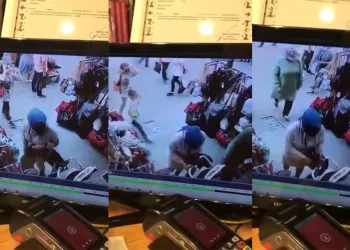 Bursa Kapalıçarşı’da saniye saniye hırsızlık anları