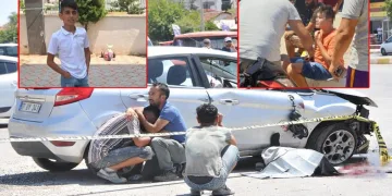 Ailesinden gizlice aldığı otomobil arkadaşının sonu oldu
