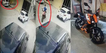 Bursa’da bir saat uğraşarak 35 bin liralık motosikleti çaldı