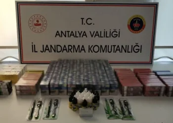Kemerde Kaçak Si̇gara Operasyonu: 1 Gözaltı