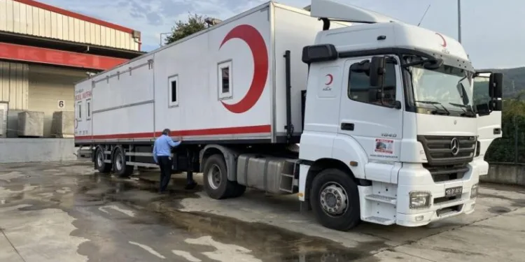 Kızılaydan Sel Bölgeleri̇ne Destek
