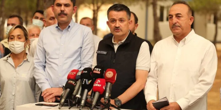 Yangınlarında son durum: Bakan Pakdemirli açıkladı