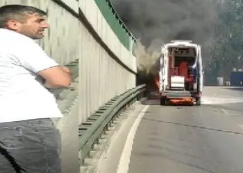 Bursa’da 112 ambulansı alevlere teslim oldu