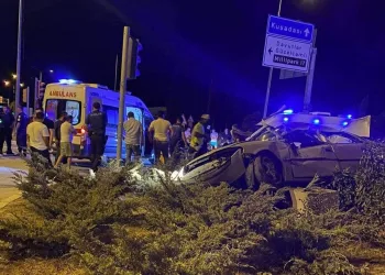 Sökede Trafi̇k Kazası: 1 Ölü