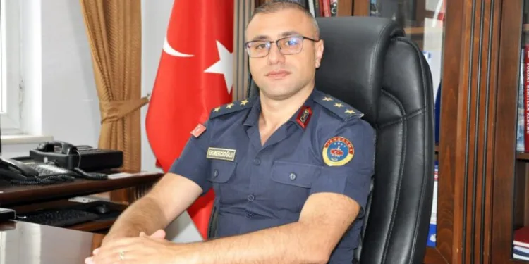 Sorgun İlçe Jandarma Komutanı Yüzbaşı Alper Ekmekci̇oğlu Görevi̇ne Başladı