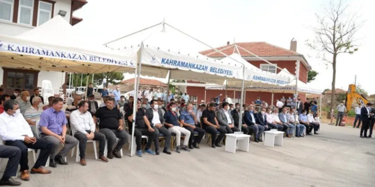 Yassıörende Doğalgaz İçi̇n İlk Adım Atıldı