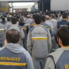 Bursa'da Renault işçilerinden eylem