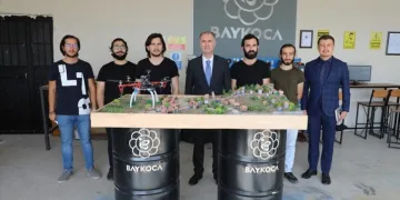 Fezakadı drone takımı Teknofest’e hazır