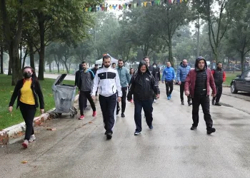 Avrupa Hareketlilik Haftası etkinlikleri Bursa İnegöl’de sabah sporuyla başladı