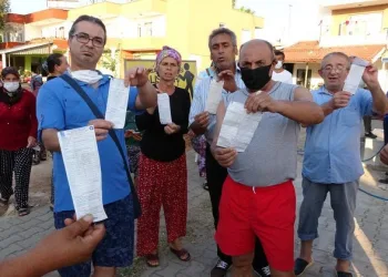 Su faturasını gören isyan etti