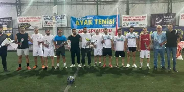 1. Karacabey Ayak Tenisi Turnuvası sona erdi