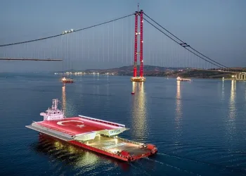 Bursa’da üretildi! Her biri 700 ton ağrılığında
