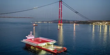 Bursa’da üretildi! Her biri 700 ton ağrılığında