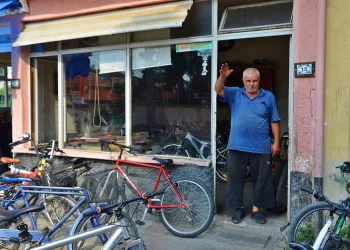 Bursa’da yarım asırdır bisikletlere hayat veriyor