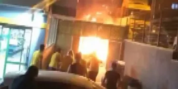 Bursa’da saniyeler içinde kül oldu
