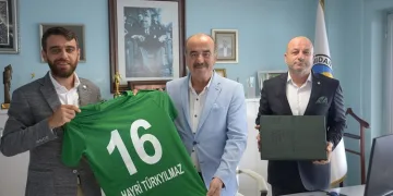 Bursaspor’dan Türkyılmaz’a ziyaret