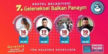 Balkan Panayırı’nda sürpriz sanatçıları Kestelliler ile buluşacak