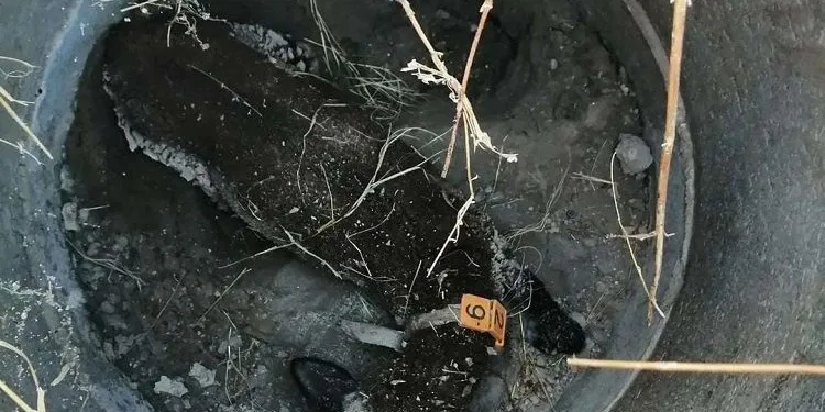 Bursa’da çukura düşen keçi kurtarıldı