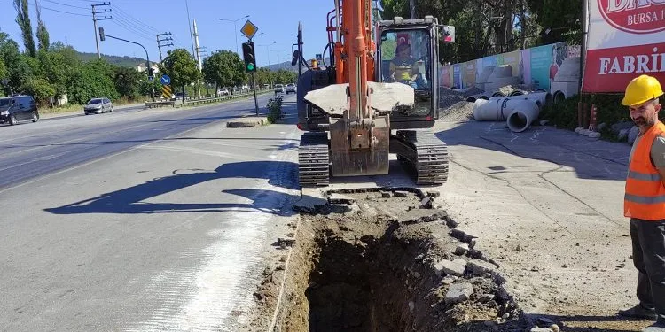 Bursa Büyükşehir’den sel baskınlarına önlem