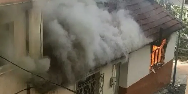 Bursa’da madde bağımlısı evi yaktı