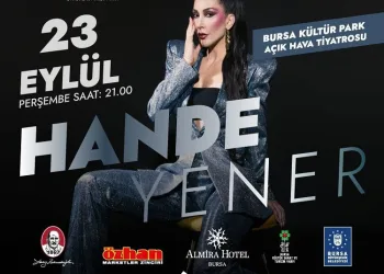 Hande Yener yardım konseri için Bursa’da sahneye çıkacak