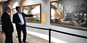 Başkan Dündar, Kaymakam Ali Partal’ı Fetih Müzesi’nde ağırladı