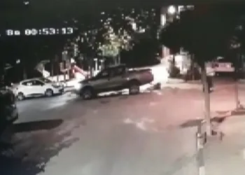 Bursa’da kamyonetiyle ezdiği köpeği bırakıp kaçtı