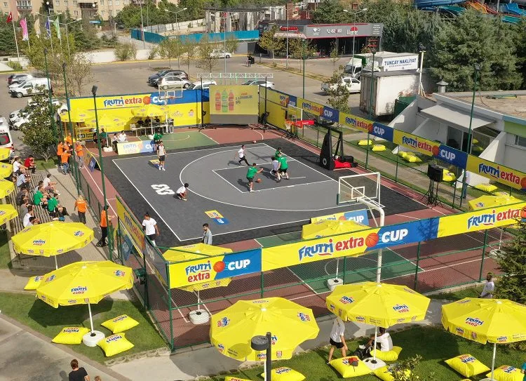 Frutti Extra Cup 3×3 sokak basketbolu turnuvasının şampiyonları belli oldu