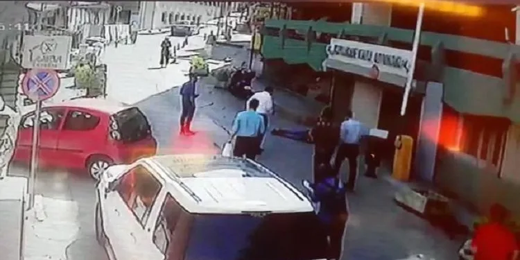 Bursa’da otoparkın 3’üncü katından düştü