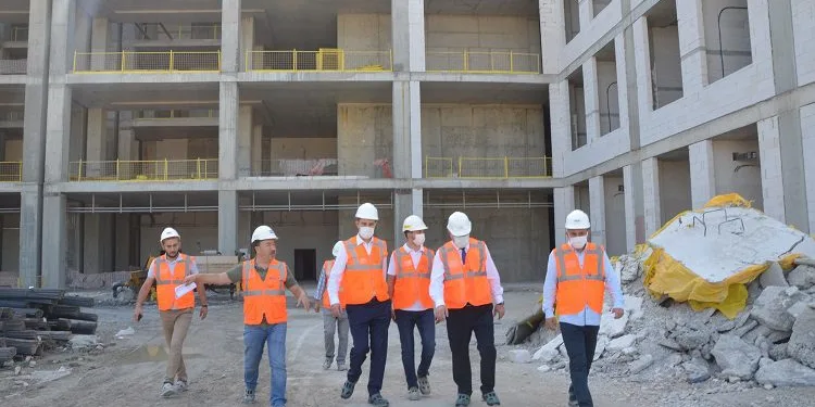 Bursa’da bin 315 yataklı hastane yükselmeye devam ediyor