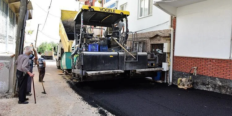 Bursa Yıldırım’da yollar yenileniyor