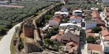 Görenler şaşkın! Bursa’da surların arasından çıktı