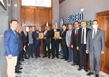 Bursa Ticaret Borsası, Gaziantep Ticaret Odası heyetini ağırladı